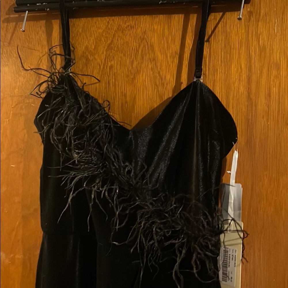 Zara Black Spaghetti Strap Maxi Sundress